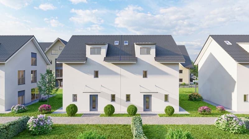 Neubau 6.5-Zi.-Doppeleinfamilienhaus mit Garten in Saland (4)