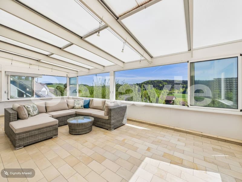 Unique home in Madetswil: Winter garden, sauna & much more! (11)