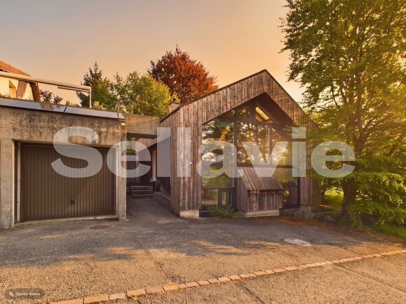 Exklusive Architekturperle in idyllischer Lage von Seewen! (1)