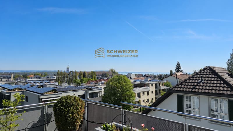 Où la vue est chez soi – attique avec vue sur le lac de Constance (1)