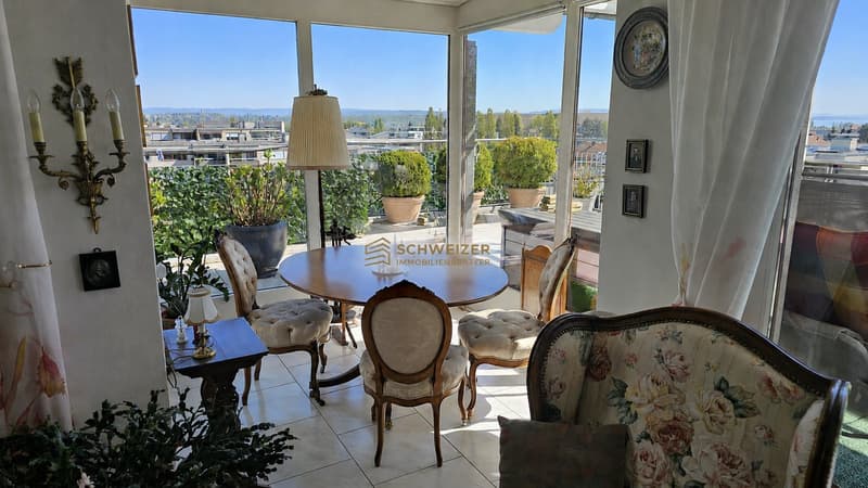 Où la vue est chez soi – attique avec vue sur le lac de Constance (2)