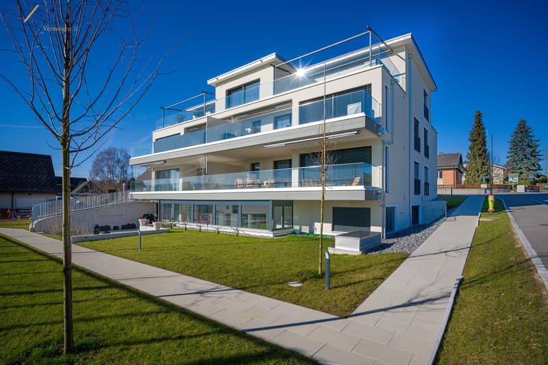 4.5-Zimmer-Gartenwohnung mit Wintergarten und grossem Gartenbereich in Obfelden (2)