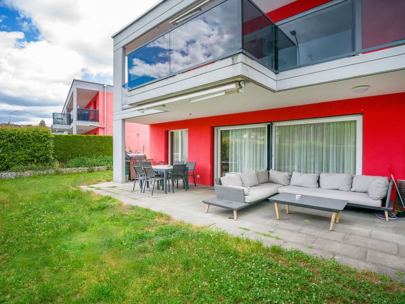 4.5 room garden apartment with private garden share in Fischbach-Göslikon (10)