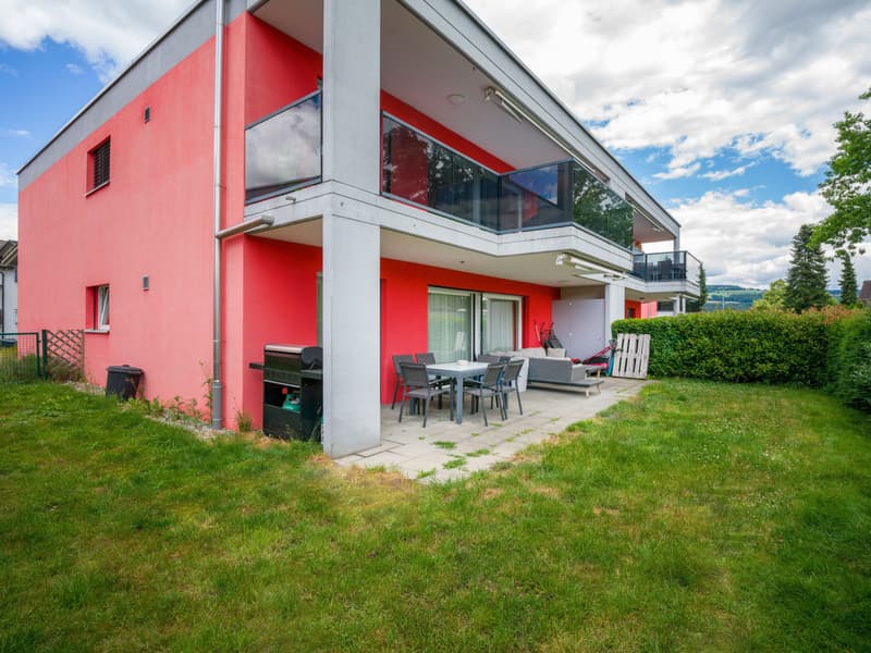 4.5 room garden apartment with private garden share in Fischbach-Göslikon (11)
