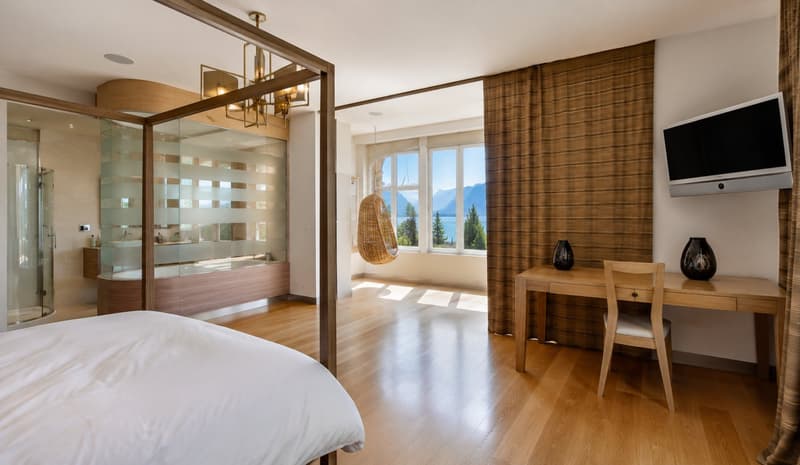 Majestueuse villa de 15 pièces à Clarens – Luxe, vue lac et montagnes (13)