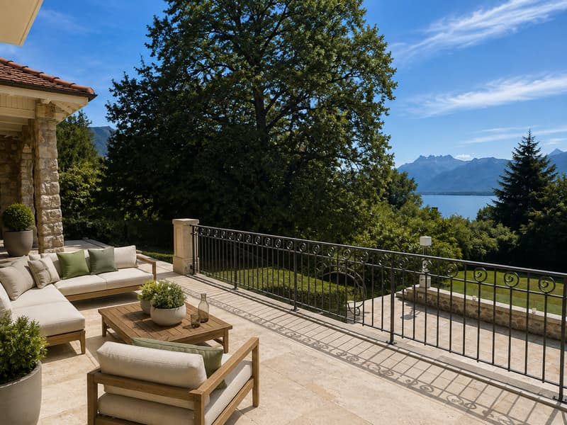 Majestueuse villa de 15 pièces à Clarens – Luxe, vue lac et montagnes (8)
