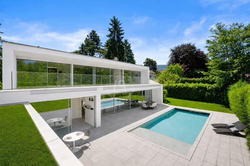 Villa contemporaine d'exception au coeur de Chêne-Bougeries (1)