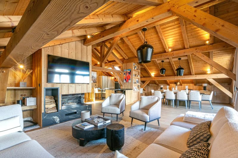 Sublime duplex haut de gamme à Megève (1)
