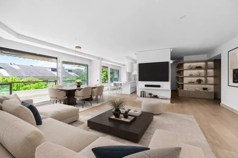 Schönes 6,5-Zimmer-Duplex, Pool, Garten im Herzen von Champel (3)