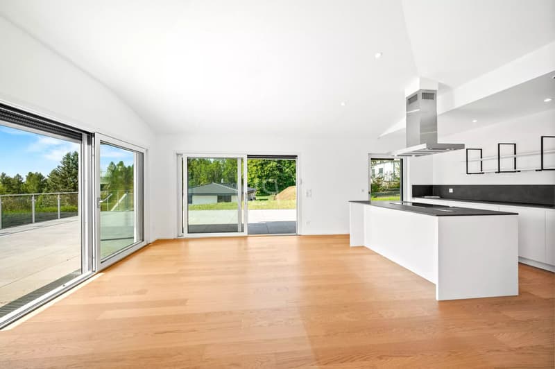 Villa contemporaine clé en main avec vue à 180 degrés - Arzier-le-Muids (6)
