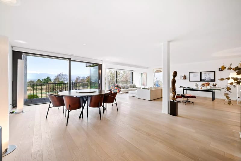 Superbe duplex de 328 m2 avec jardins et vue sur le lac au cœur de Corsier (3)