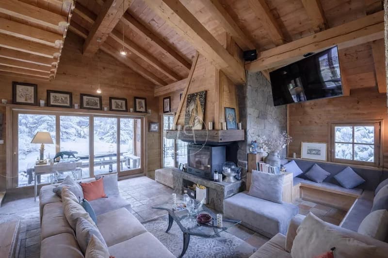 Affascinante, eccezionale chalet vicino a Megève (6)