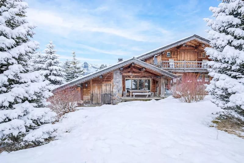 Affascinante, eccezionale chalet vicino a Megève (2)