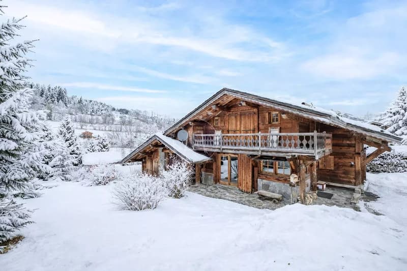 Affascinante, eccezionale chalet vicino a Megève (1)