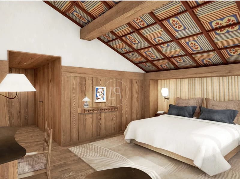 Megève ? Mont d'Arbois | Historisches Chalet zur Neuerfindung (11)