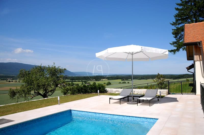 Elegantes renoviertes Bauernhaus mit Swimmingpool, Essertines-sur-Rolle (8)
