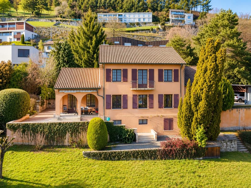Magnificent individual house with 12 rooms in Monthey (3)