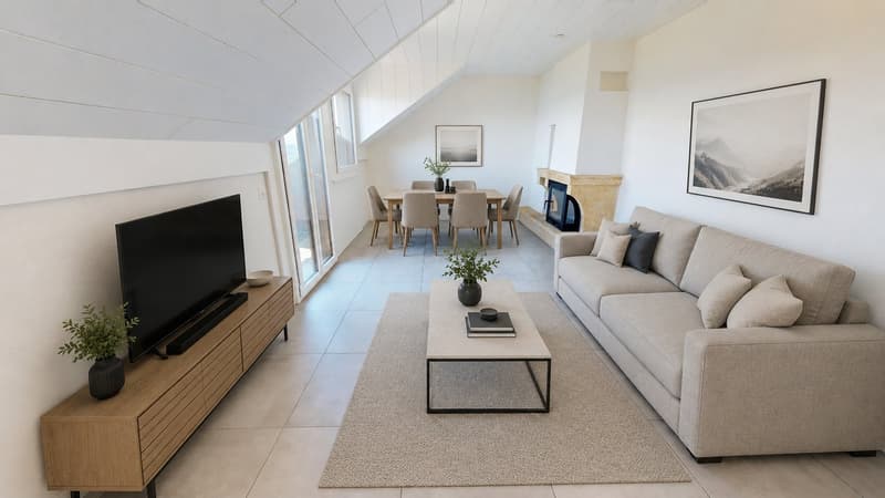 Wohnung mit 4.5 Zimmern und Seeblick in Vully-les-Lacs (3)