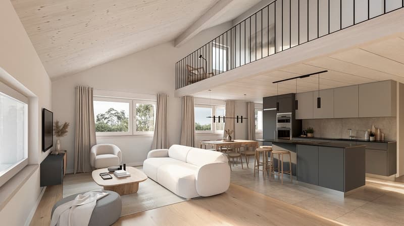Magnifico duplex nuovo di 4,5 locali – 160 m², terrazza e dotazioni di alta gamma (1)