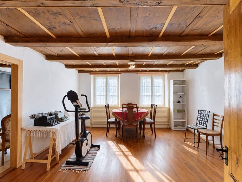 Maison de maître avec 4 appartements à Chevroux (19)