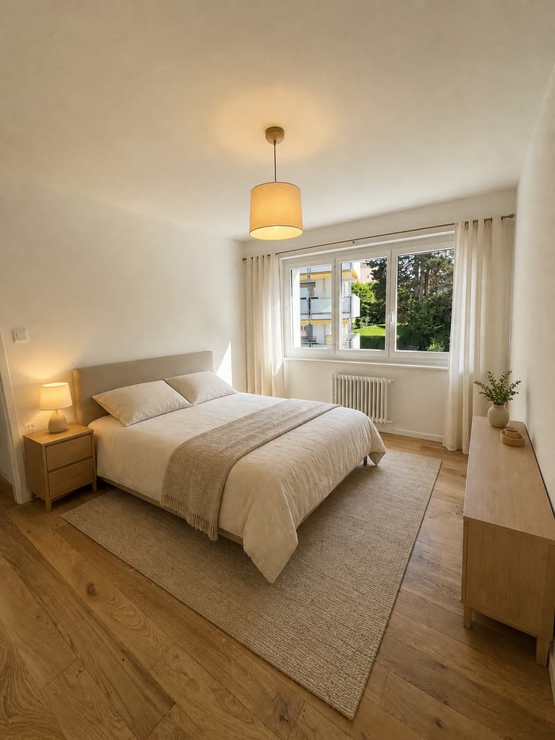 Appartement 4 pièces lumineux avec balcon à Lausanne (6)