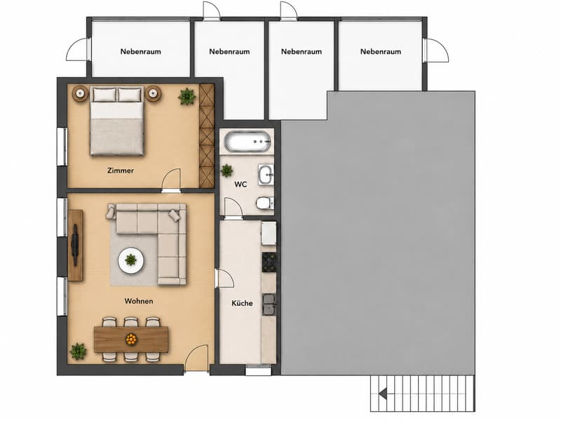 2-room apartment for rent (1)