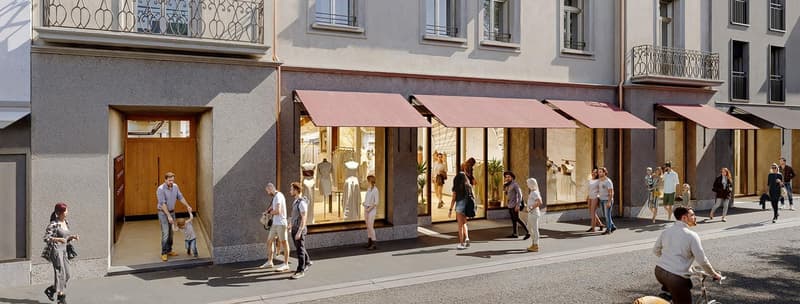 Spazio commerciale di prima classe nella città vecchia di Baden – 1'160 m² (2)