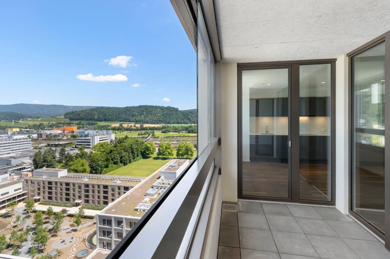 Au-dessus des toits de la vallée de la Limmat – Appartement exclusif de 2,5 pièces avec loggia et vue panoramique (7)
