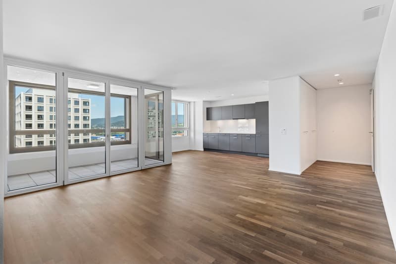 Au-dessus des toits de la vallée de la Limmat – Appartement exclusif de 2,5 pièces avec loggia et vue panoramique (2)