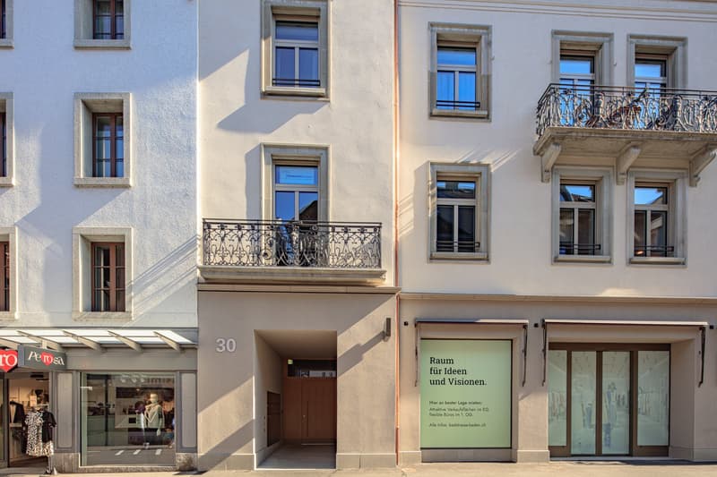 Erstklassige Retailfläche in der Badener Altstadt – 1’160 m² (1)