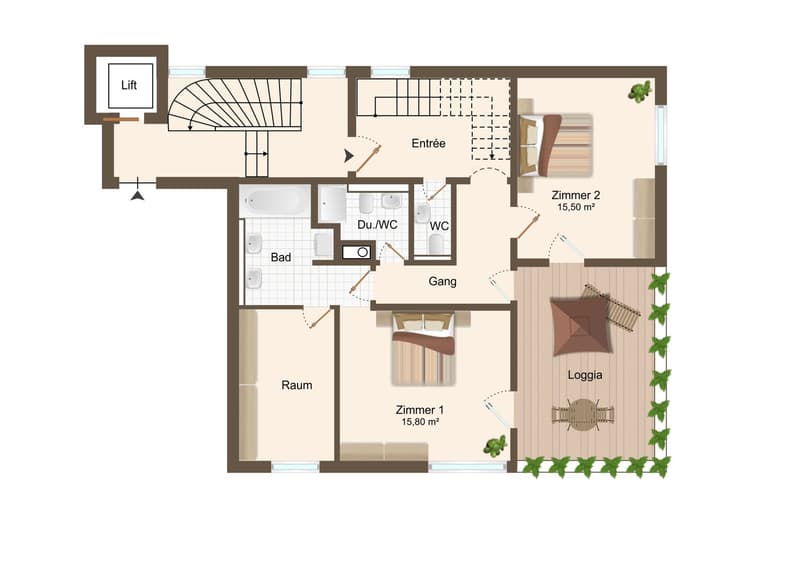 Appartement de rêve 4.5 pièces avec vue sur le lac à Oberrieden (26)