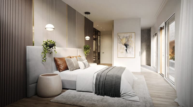 Stylish 4.5-room maisonette with large garden and exclusive interior design in Biel-Benken for sale (5)
