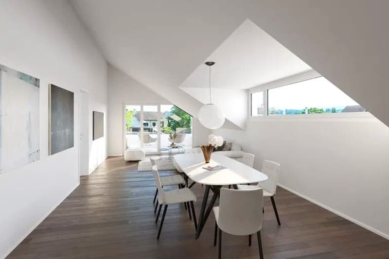 "Elegant Living" 3.5 room attic apartment in popular quarter (1)