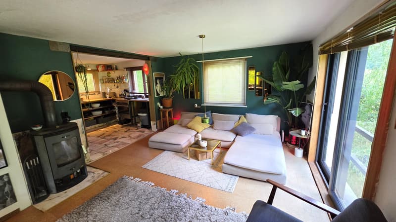 6-room two-family house with panorama, Schwendi in Weisstannental SG (7)
