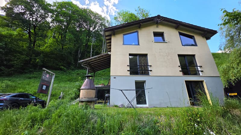 6-room two-family house with panorama, Schwendi in Weisstannental SG (2)