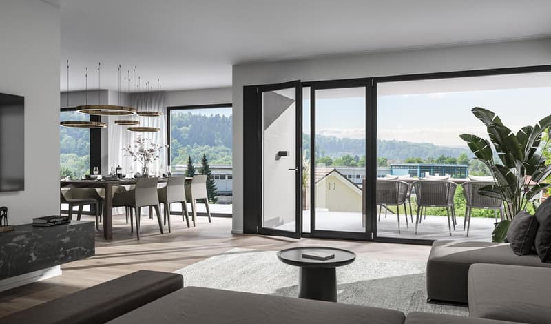 Maison mitoyenne de 4,5 pièces familiale avec terrasse ensoleillée à Zwingen à vendre (6)