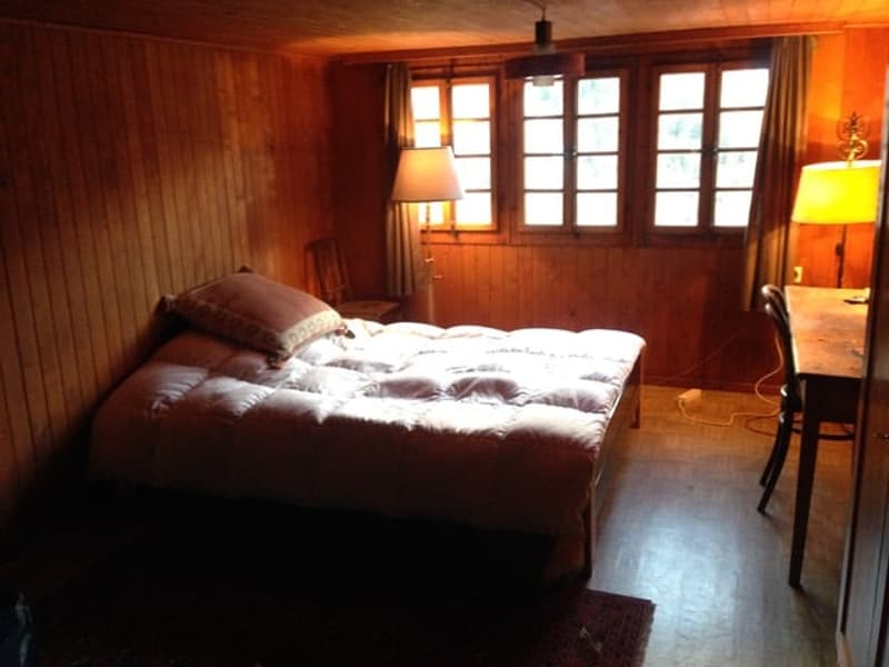 A rénover entièrement, Chalet traditionnel de 7 pièces - Anniviers (9)