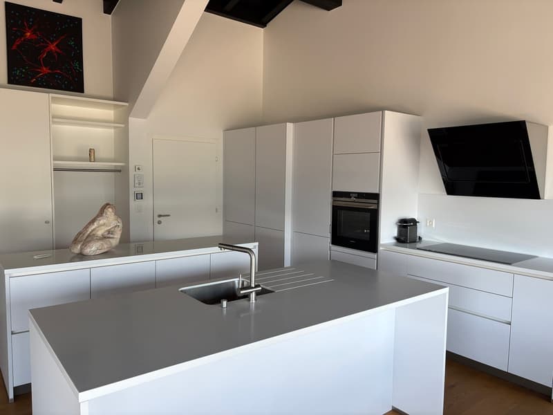 Savièse (VS) Magnifique attique de deux chambres en suite avec vue panoramique sur les montagnes (14)
