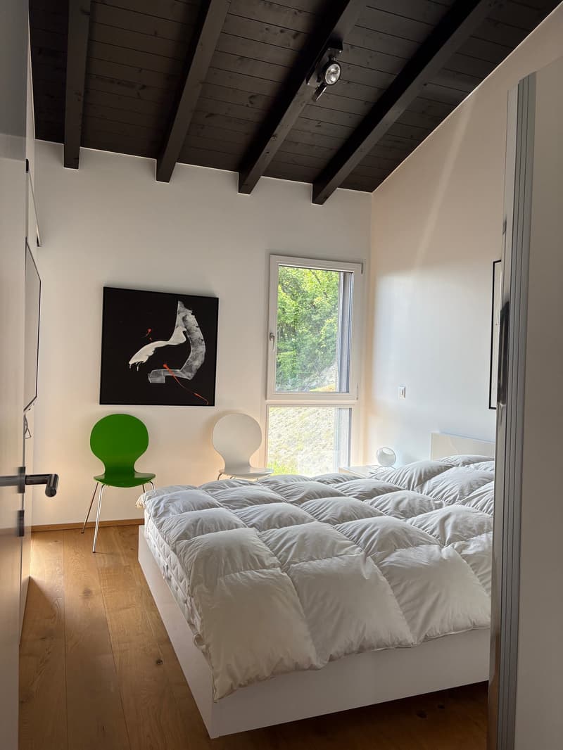 Savièse (VS) Magnifique attique de deux chambres en suite avec vue panoramique sur les montagnes (11)