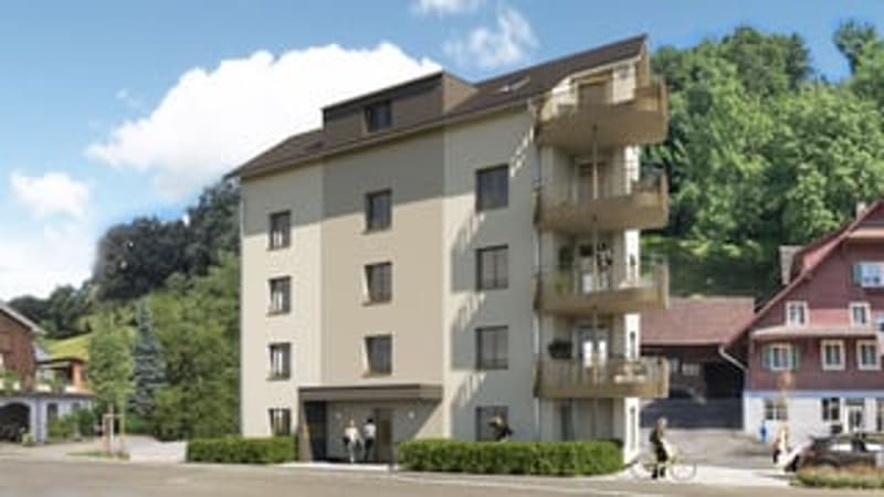Letzte Wohnung: 4.5 Zimmer mit Sicht auf die Pilatuskette, barrierefrei – Menznau (2)