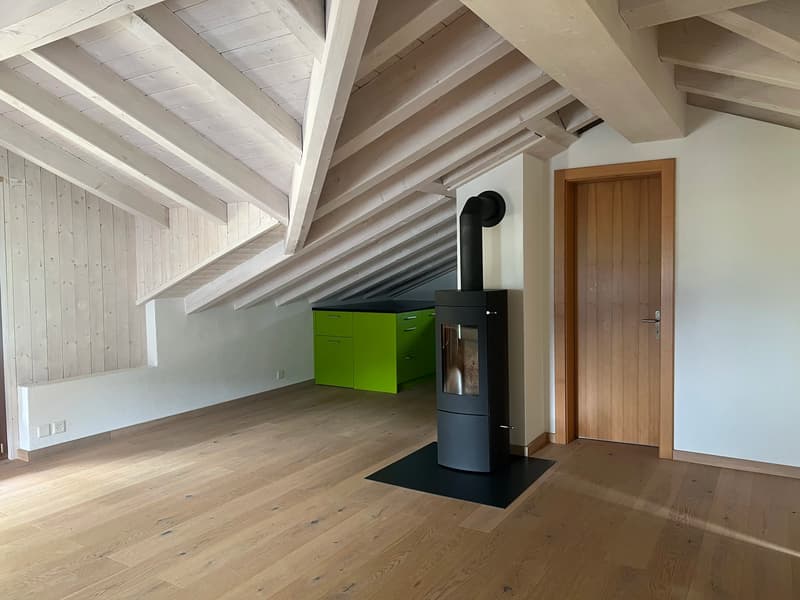 Charming attic apartment with balcony & evening sun in the idyllic Goms (6)