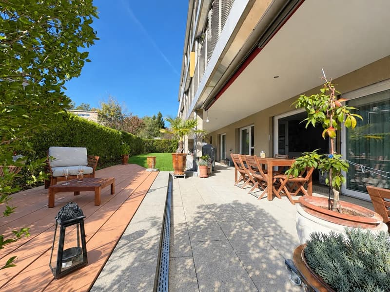 ATTRAKTIVE 4.5 – ZIMMER GARTENWOHNUNG „SUNNEBÄCHLI“ (1)