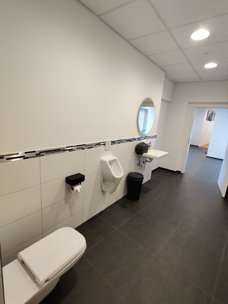 Zugang behindertengerechtes WC Ansicht 1