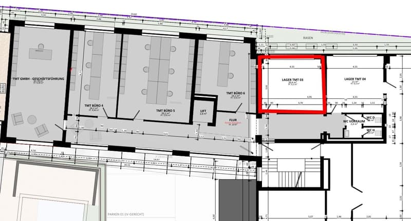 #8 Top modern office with air conditioning, ventilation, energy efficiency, LAN, WLAN, video surveillance, parking, central (18)