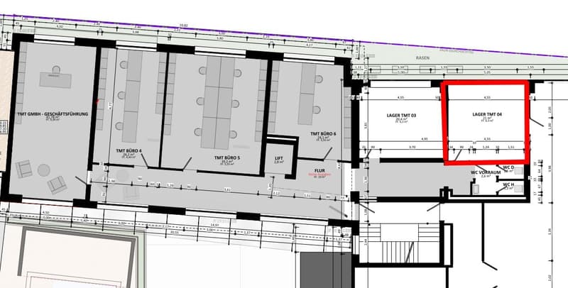 #9 Top modern office with air conditioning, ventilation, energy efficiency, LAN, WLAN, video surveillance, parking spaces, central (18)