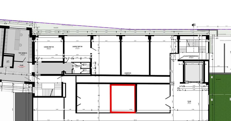 #14 Top moderna sala di stoccaggio-laboratorio con aria condizionata, ventilazione, LAN, WLAN, sorveglianza video, parcheggi, centrale (18)
