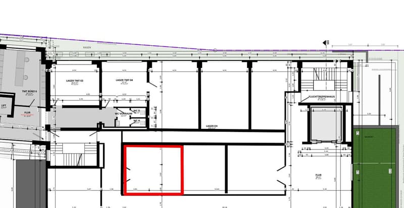 #15.3 Moderner Server-Laborraum 5m² mit Klima, Lüftung,LAN, WLAN, Videoüberwacht, Parkpläze, zentral (18)