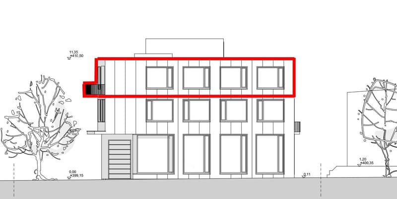 Neubau Verkauf Wohnung 110m² See-Säntis Sicht Büro/Lagerkauf n. Absprache, Klima, Be-und Entlüft (8)