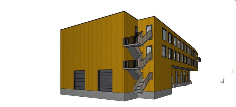 Neubau Verkauf Lager/Büro/Wohnen 91m² See-Säntis Sicht, Klima, Be-und Entlüftung (5)