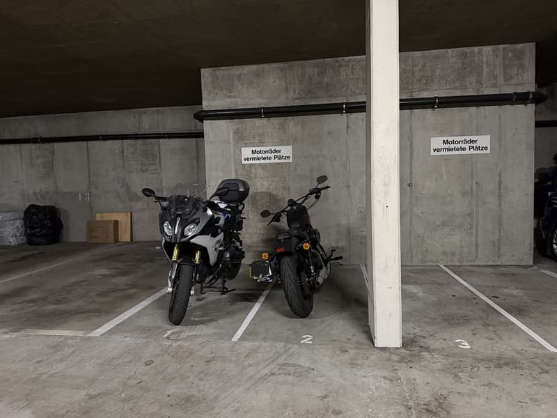 Tiefgaragenparkplatz Motorrad an der Klybeckstrasse 79, Basel mieten (2)